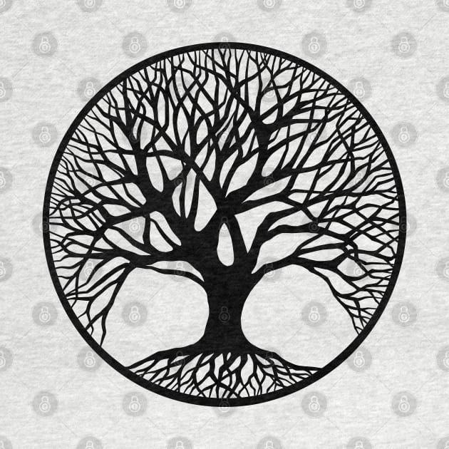 Outline Tree Of Life by OccultOmaStore